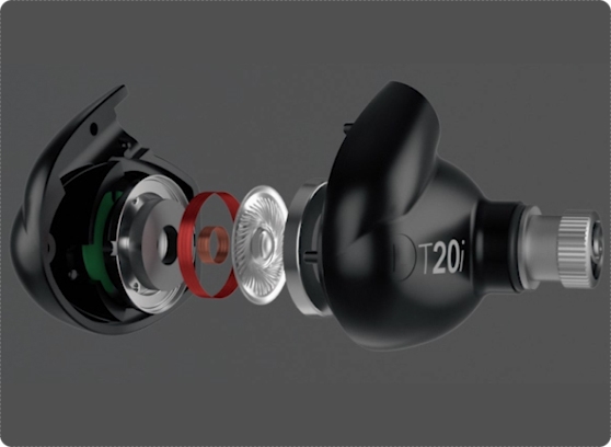 RHA Audio T20i - cecha 1